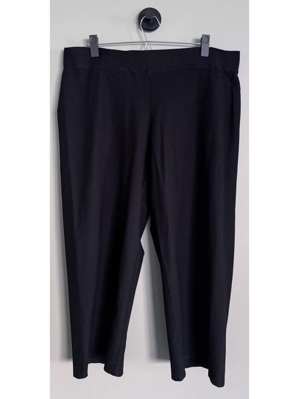 Eileen Fisher Pull On Stretch Elastic Waist Pants Women’s Size Large